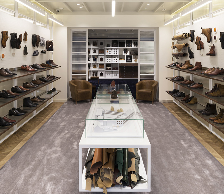 Joseph Cheaney flagship store by Checkland Kindleysides London UK 02 Joseph Cheaney flagship store by Checkland Kindleysides, London   UK
