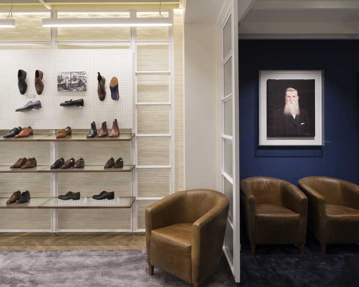 Joseph Cheaney flagship store by Checkland Kindleysides London UK 16 Joseph Cheaney flagship store by Checkland Kindleysides, London   UK