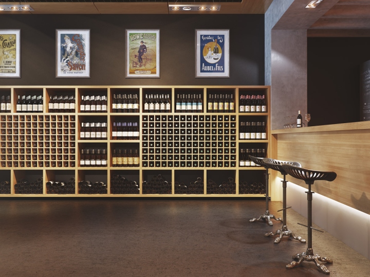 Lunita葡萄酒专卖店设计