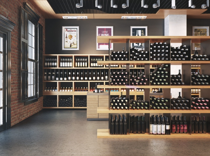 Lunita葡萄酒专卖店设计