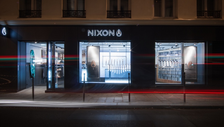 Nixon store by Checkland Kindleysides Paris France 17 Nixon store by Checkland Kindleysides, Paris   France