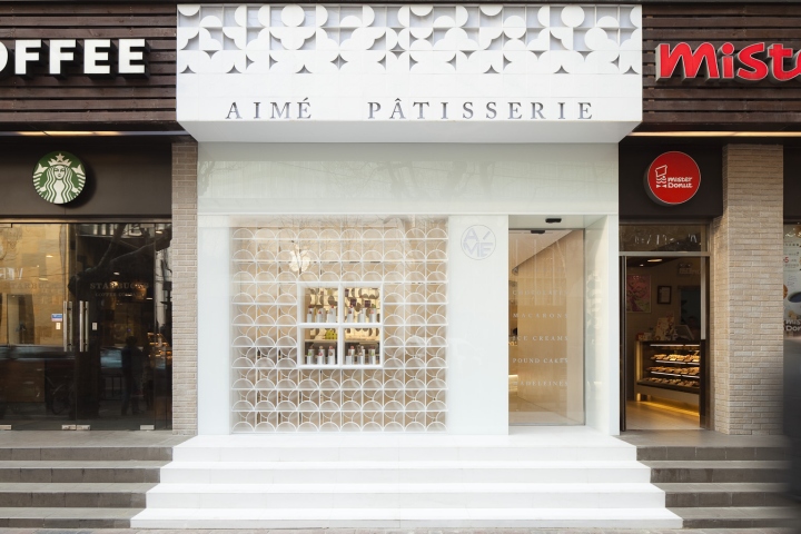 中国上海Aimé Pâtisserie点心店设计