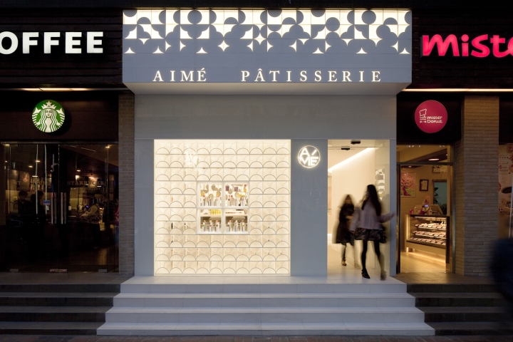 中国上海Aimé Pâtisserie点心店设计