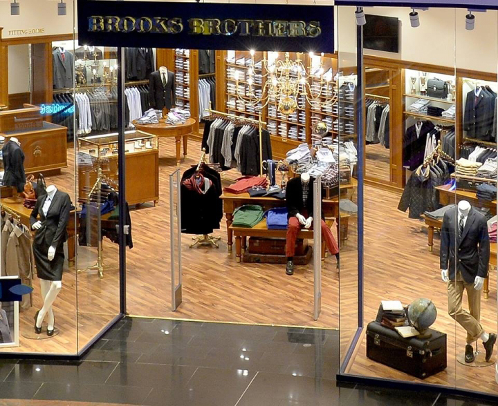 罗马尼亚Brooks Brothers精品商务男装店设计