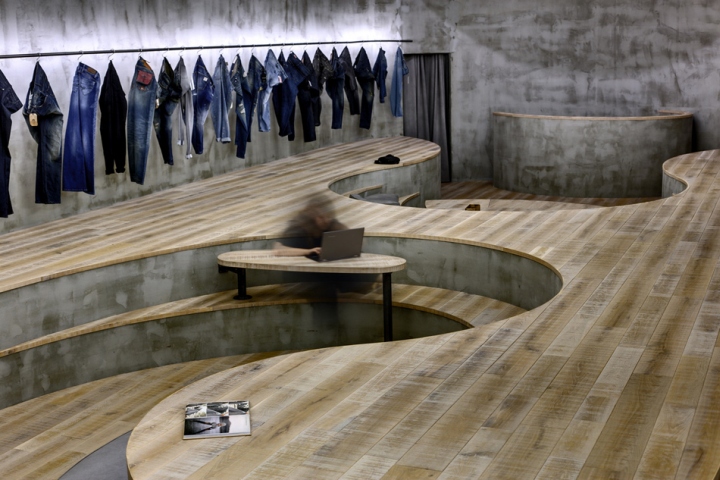 土耳其伊斯坦布尔-Denim R & D 牛仔裤专卖店设计