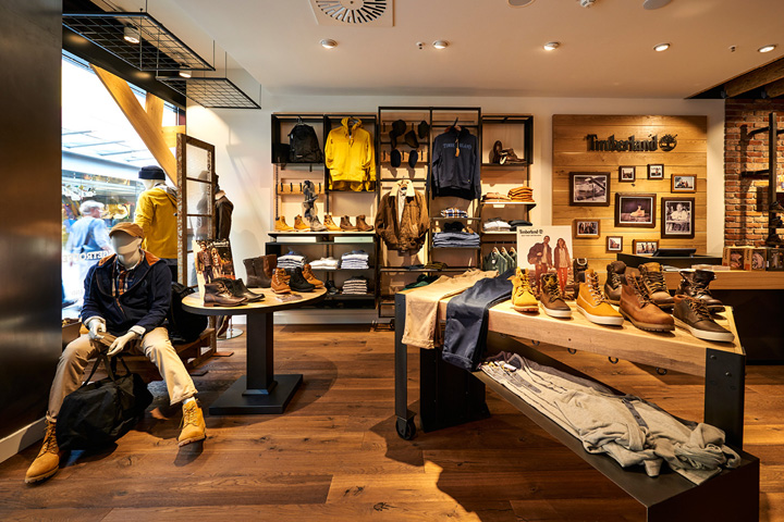 Lab Luscious punch Timberland store by ARNO, Sulzbach – Germany