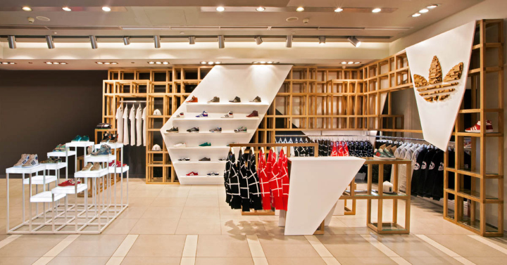 adidas Originals fashion store by ONOMA 