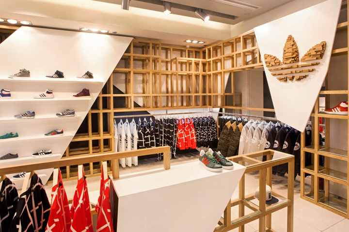 adidas Originals fashion store by ONOMA Architects, Athens –