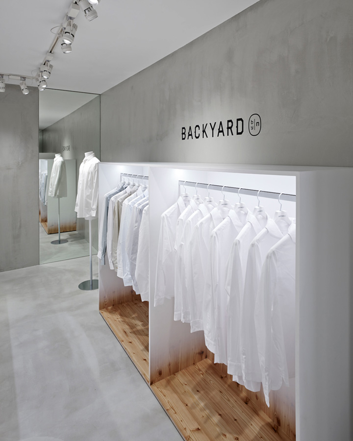 日本横滨–BACKYARD概念服装店设计