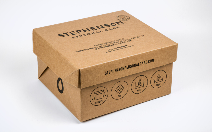 史蒂芬森的个人护理品牌平面创意设计