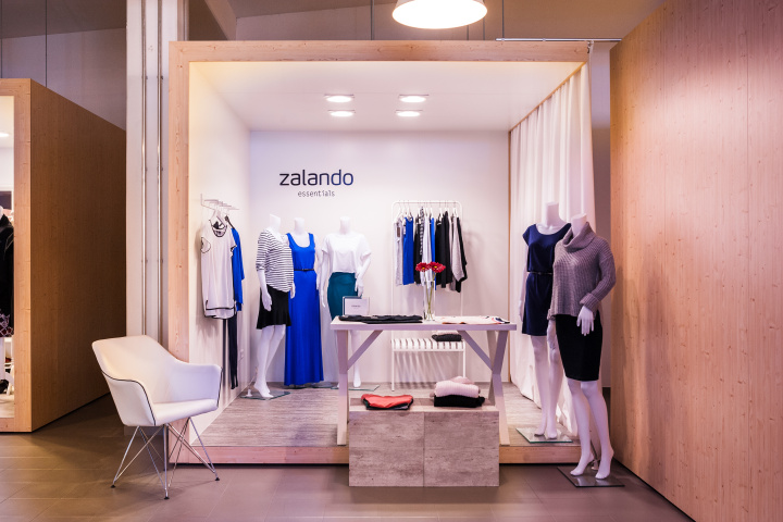德国柏林Zalando服装展厅设计