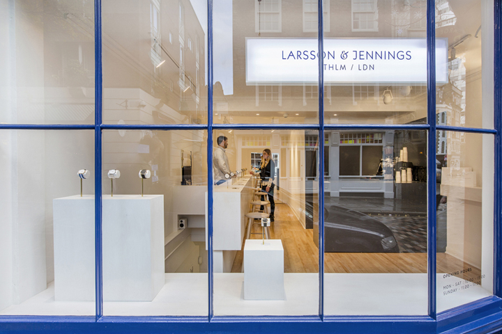 英国伦敦Larsson 手表商店设计