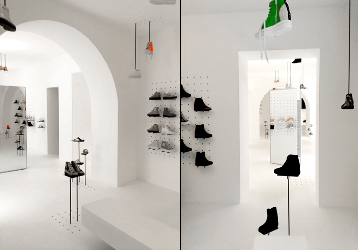 意大利罗马–Ruco Line鞋店设计