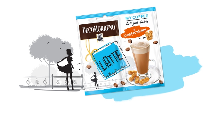 冰咖啡奶昔decomorreno品牌包装设计