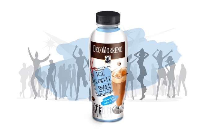 冰咖啡奶昔decomorreno品牌包装设计