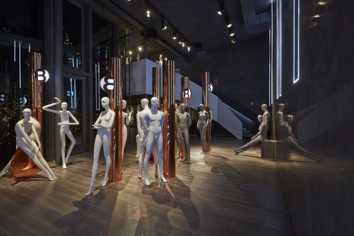意大利米兰Bonaveri 服装展厅设计