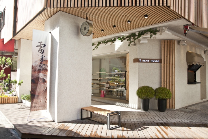 台湾台中市面包店设计