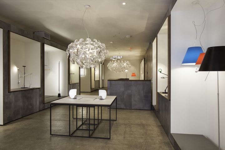 Luceplan Modular Lighting Instruments Showroom by Amedeo G. Cavalchini, New York City