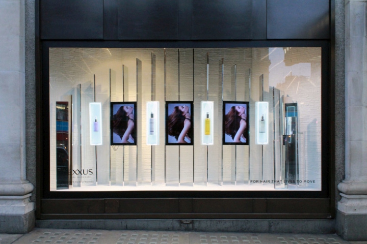 Nexxus Pop-up Salon & Windows by StudioXAG at Selfridges, London – UK