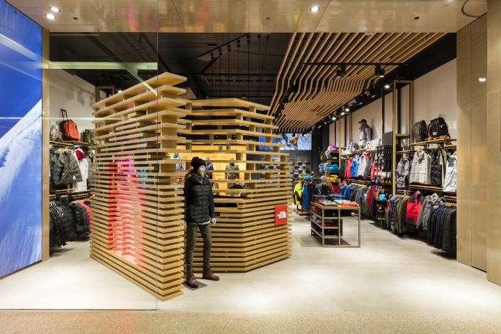the north face showroom