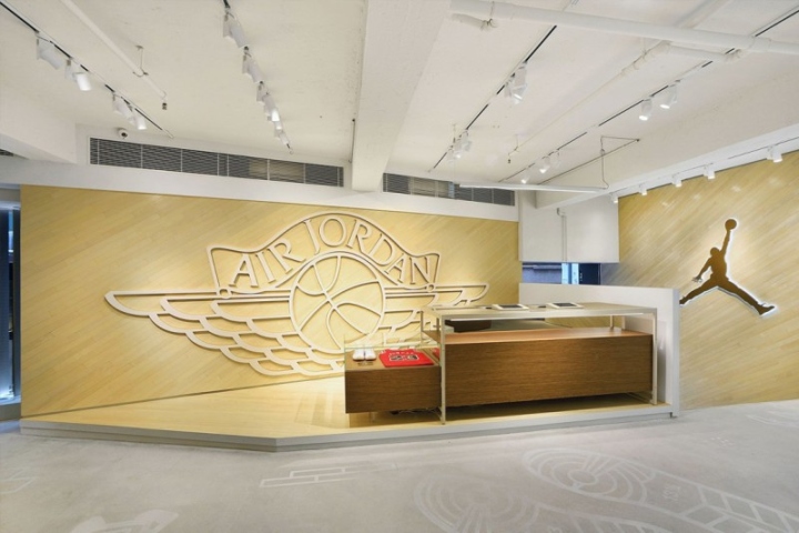 geni lugtfri bid Air Jordan flagship store, Hong Kong
