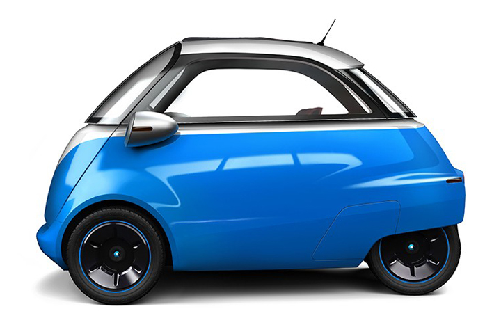 Microlino electric vehicle by Wim Ouboter