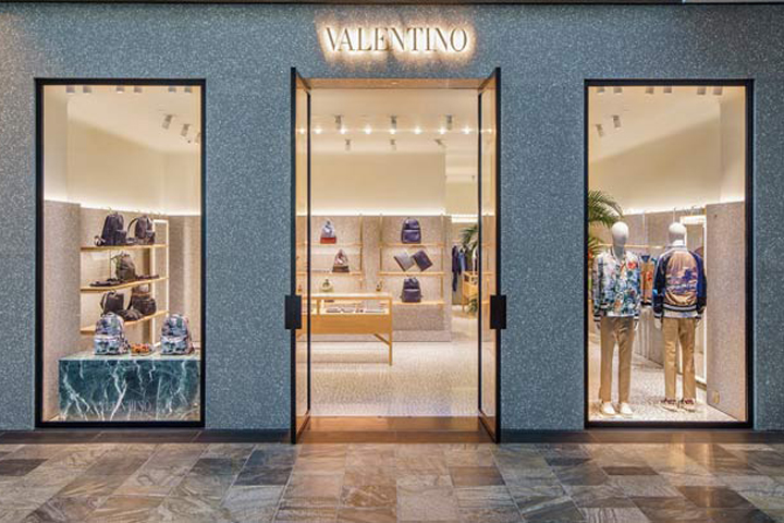 Valentino men's store by Chipperfield, Singapore