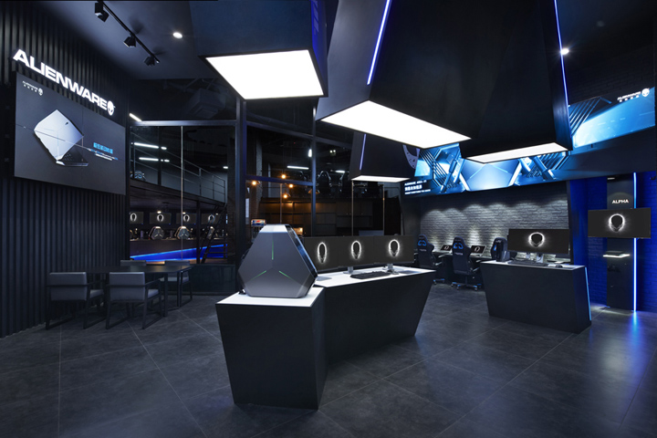 Alienware Theme Store And Internet Cafe By Gramco Kunming China