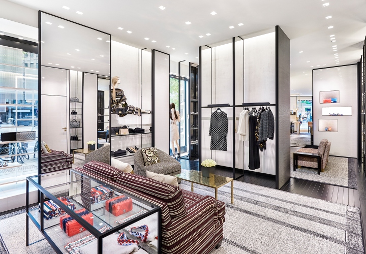 A Louis Vuitton luxury boutique in Stockholm, Sweden, on Monday