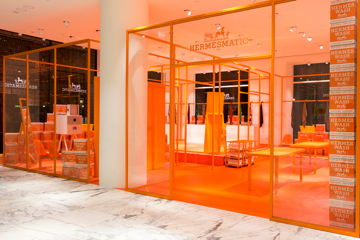 Hermèsmatic pop-up store by Hermès, Amsterdam – The Netherlands