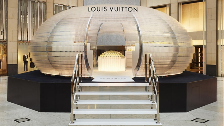 Paris: Louis Vuitton pop-up store