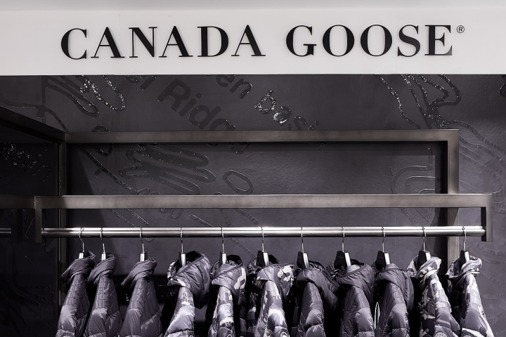 Canada Goose, flagship store retail design in London by Double Retail