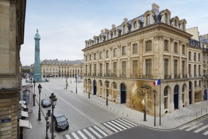 Louis Vuitton store Paris, France
