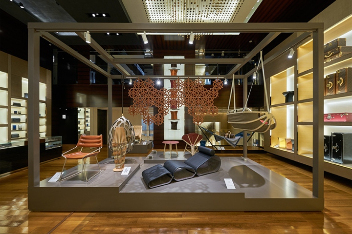 Egypten hjort boykot Objets Nomades collection at Louis Vuitton Omotesando, Tokyo – Japan