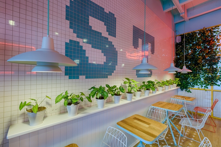 Plasma Nodo Have Designed Soft Touch, A Colorful Ice Cream Store In Colombia
