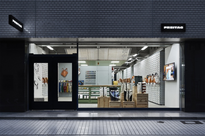 Freitag Store By Torafu Architects Osaka Japan