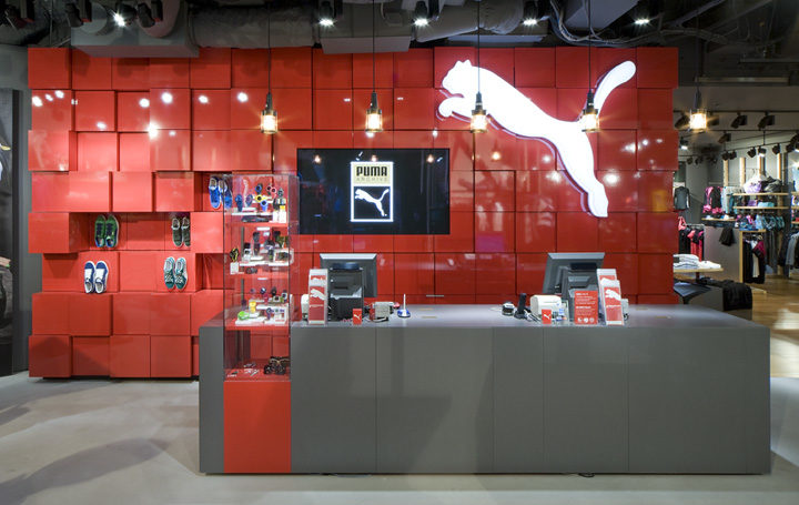 Puma store by Plajer Franz Studio Tokyo Harajuku