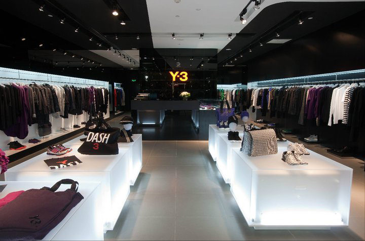 Y-3 store,