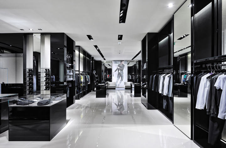 Emporio Armani store by Giorgio Armani, Belgrade