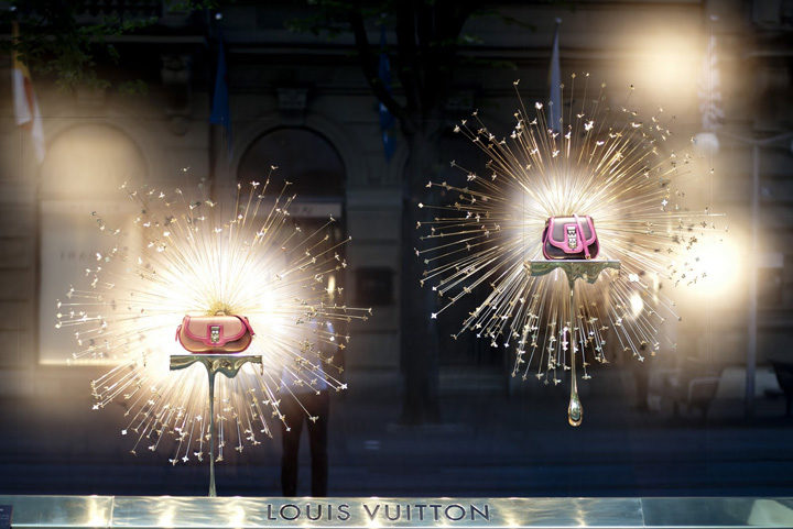 » Louis Vuitton flagship store window, Zurich