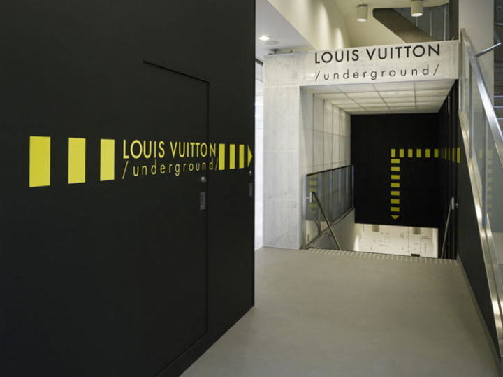 » Louis Vuitton Underground store, Tokyo