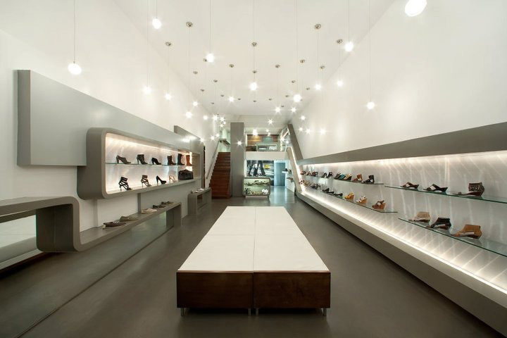 Sway shoe store by AB design studio 