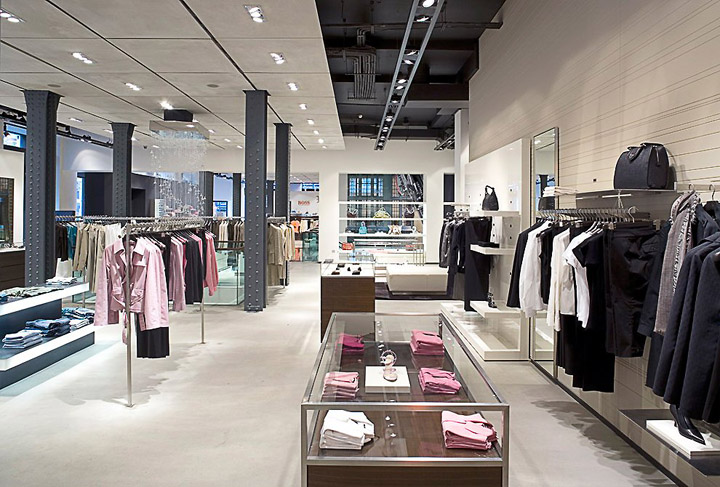 » Hugo Boss flagship store by Lewis and Hickey, London