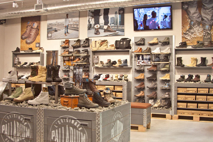 Palladium boot store New York