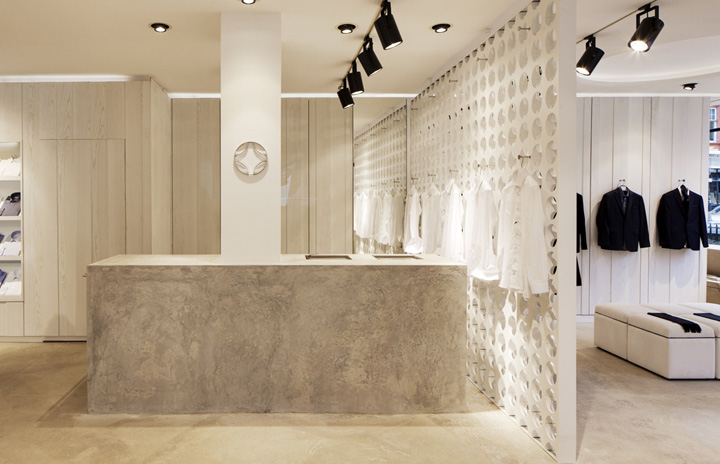 » Spencer Hart flagship store by Shed and Nick Hart, London