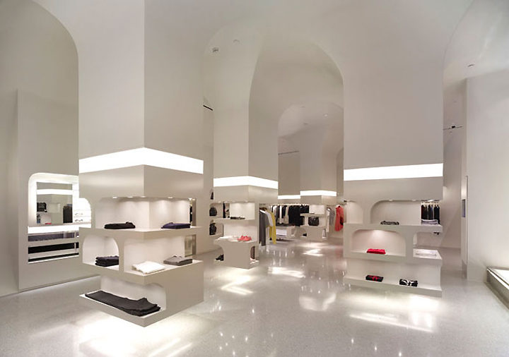 Alexander McQueen flagship store by Pentagram, Los Angeles