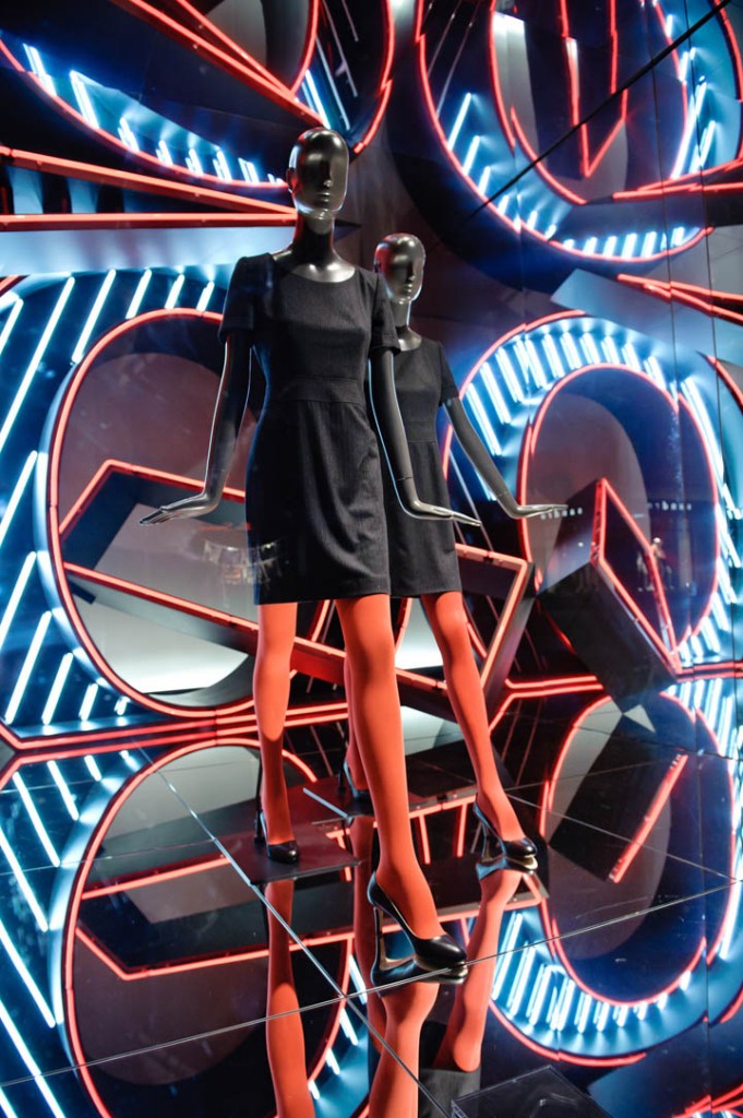 » Hugo store window installation, Berlin