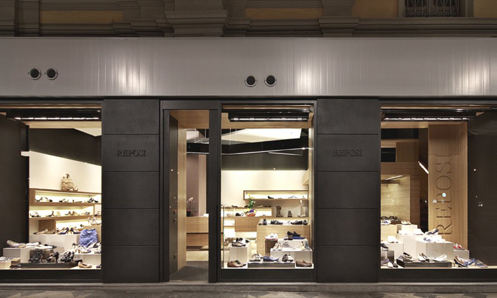 » Reposi shoe shop by Diego Bortolato Architetto, Alessandria – Italy