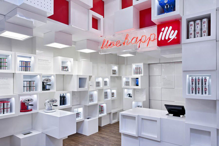 » Illy temporary shop by Caterina Tiazzoldi, Milan