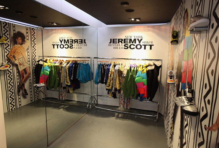 Adidas Originals Jeremy Scott pop-up store